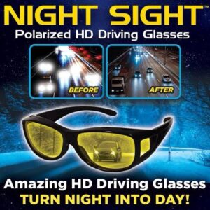 Night Sight - Polarized HD Driving Glasses